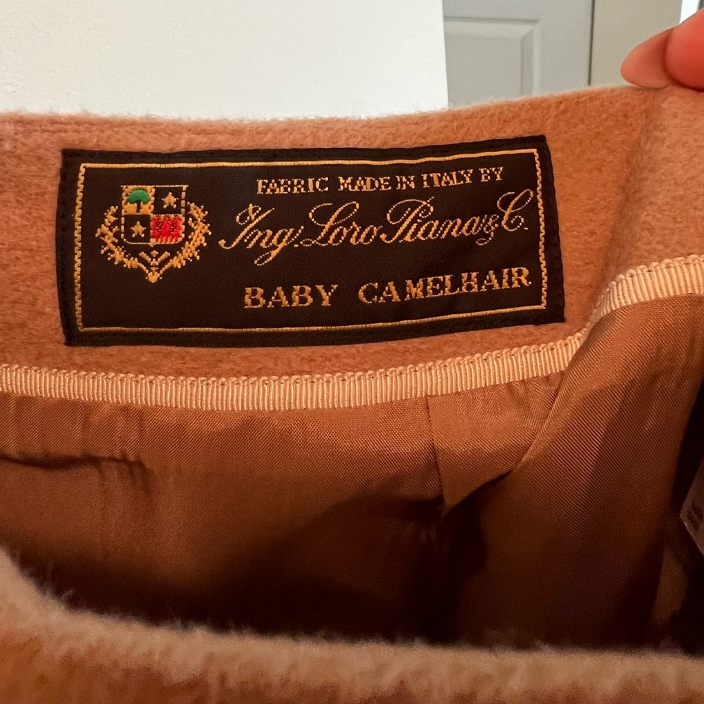 Camel hair skirt Brooks Brothers
